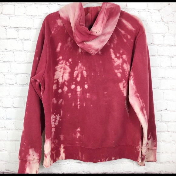 The North Face Pink Tie Dye Zip Hoodie - Picture 3 of 3